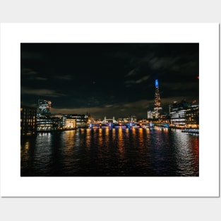 Millennium Bridge - London Posters and Art